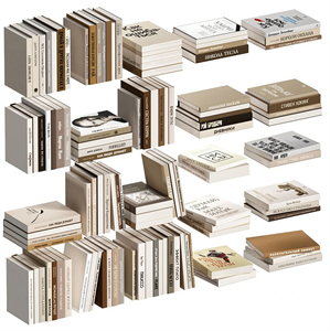 A set of books in Russian